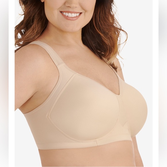 Vanity Fair Full Figure Medium Impact‎ Wireless Sports Bra 42DD - Picture 1 of 10